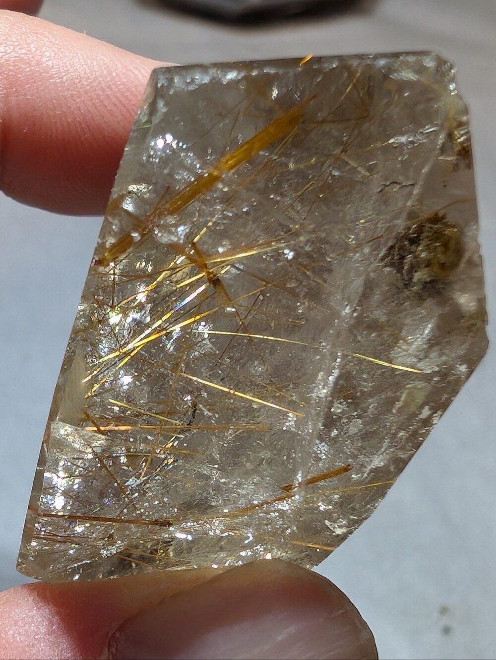 Golden Rutilated Quartz Freeform